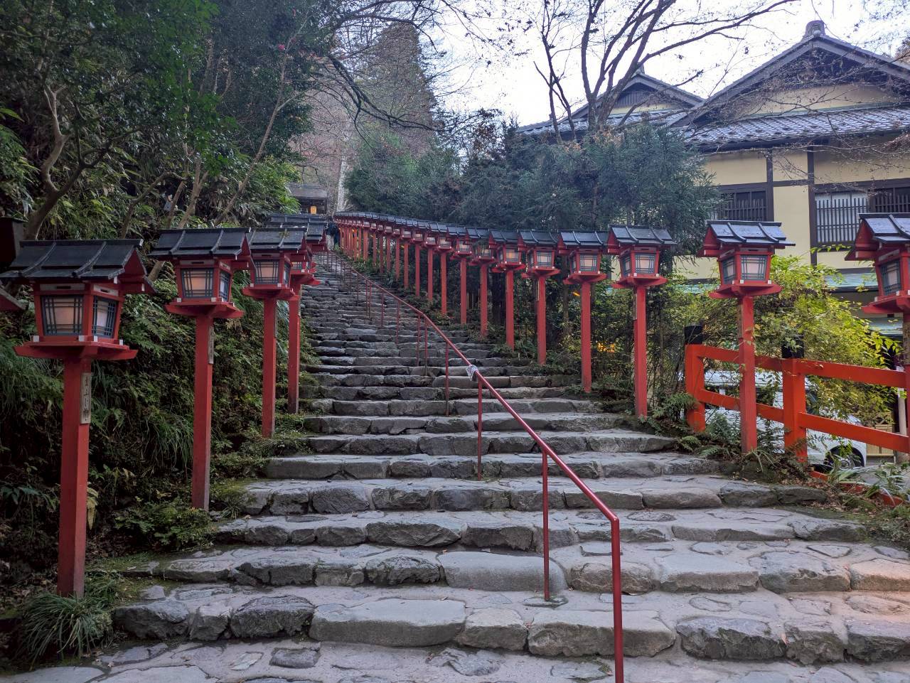 貴船神社の参道