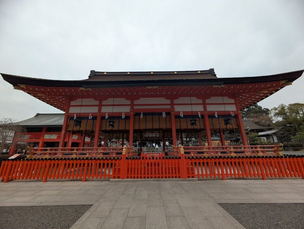 伏見稲荷大社の境内