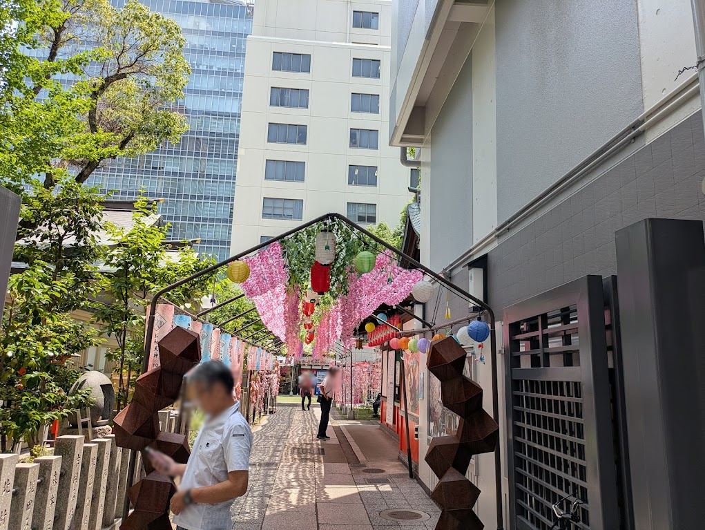 お初天神裏参道